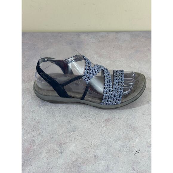 Skechers Strappy Sandals Reggae Slim Stretch Appeal-Z-Gore Blue Women’s Size 7 - Picture 9 of 12